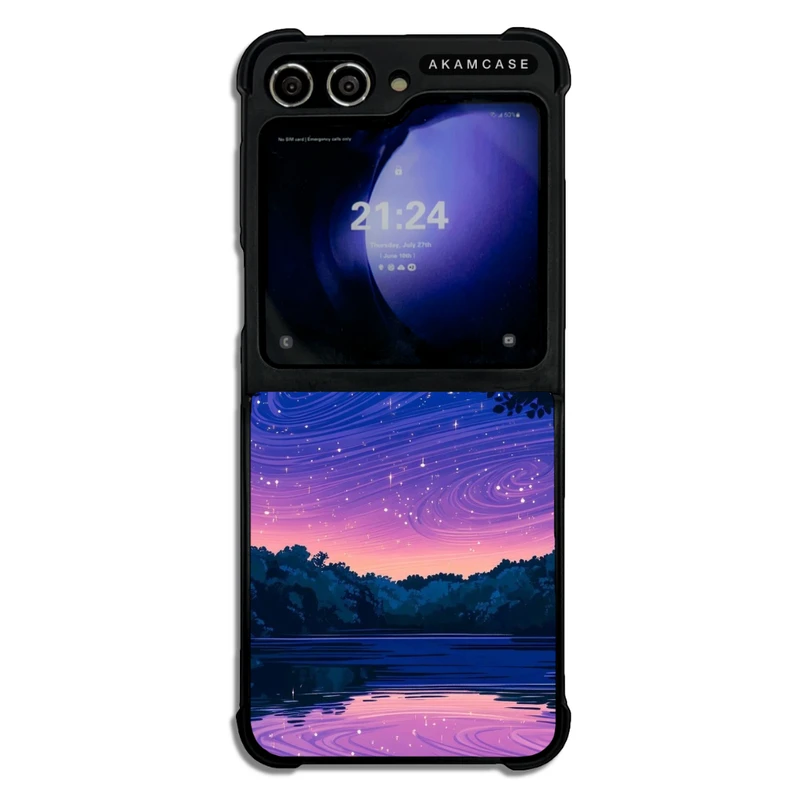 کاور آکام مدل AMC-WSGZFLIP5-NATURE-26 مناسب برای گوشی موبایل سامسونگ Galaxy Z Flip 5