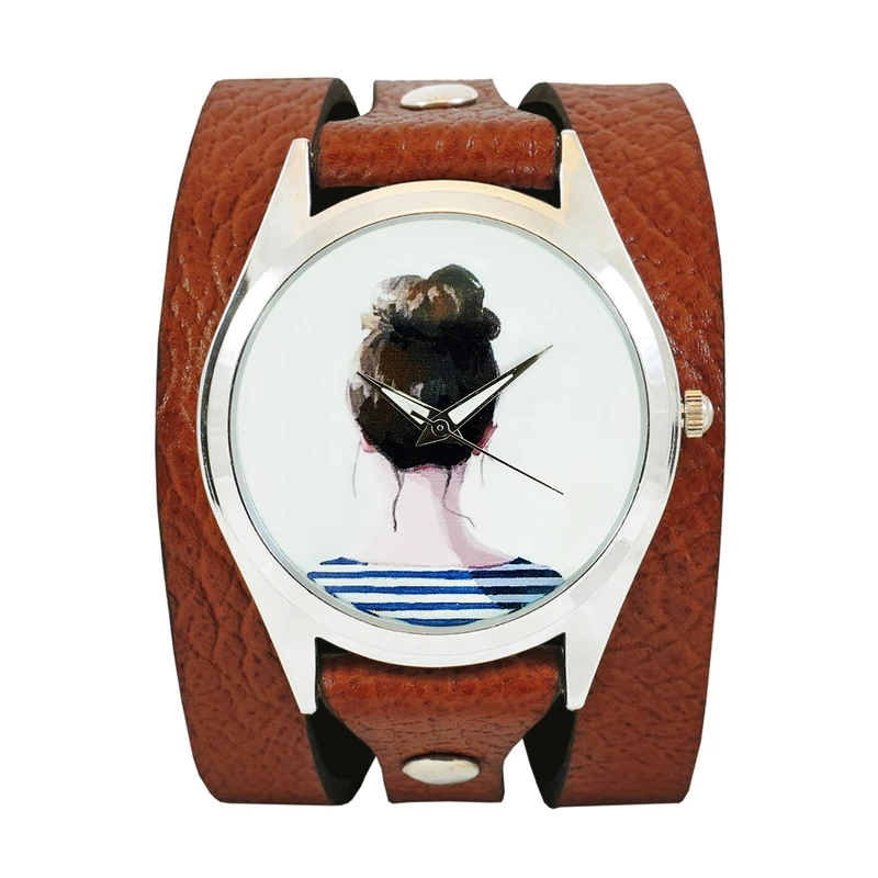 ساعت مچی عقربه ای زنانه اچ آر دیزاین گروپ مدل w063