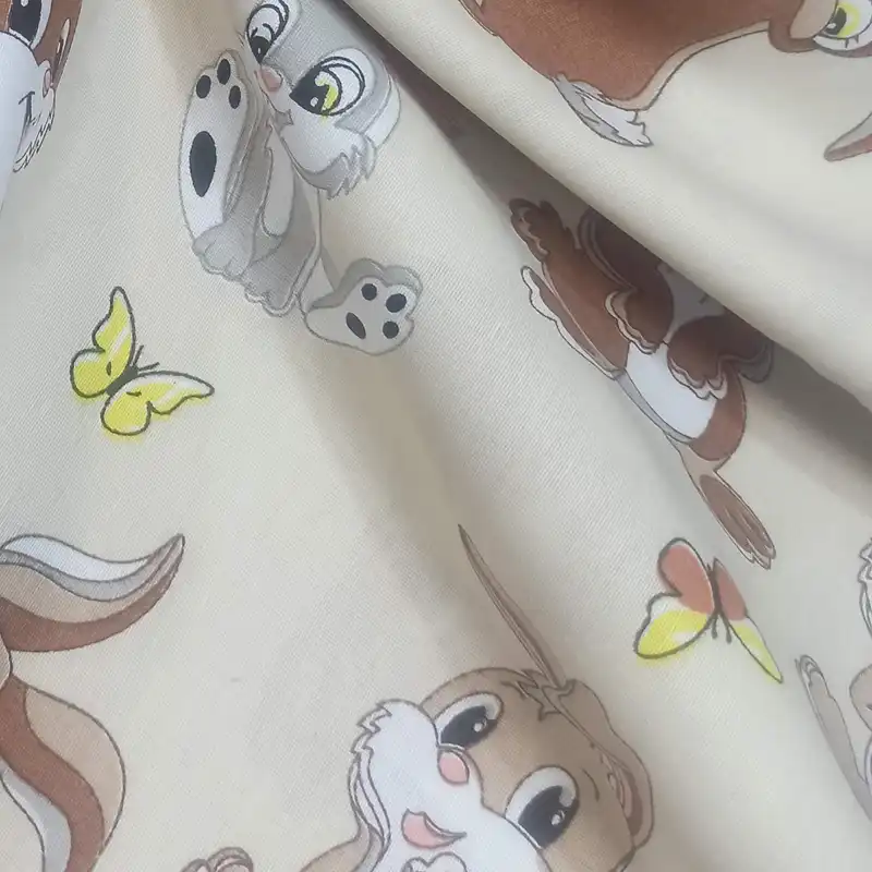 پارچه ملحفه طرح خرگوش کد 32122