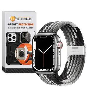 بند آلتیمیت شیلد مدل Braided GK مناسب برای اپل واچ Series 4 44mm / 5 44mm / 6 44mm / Se 44mm / 7 45mm / 8 45mm