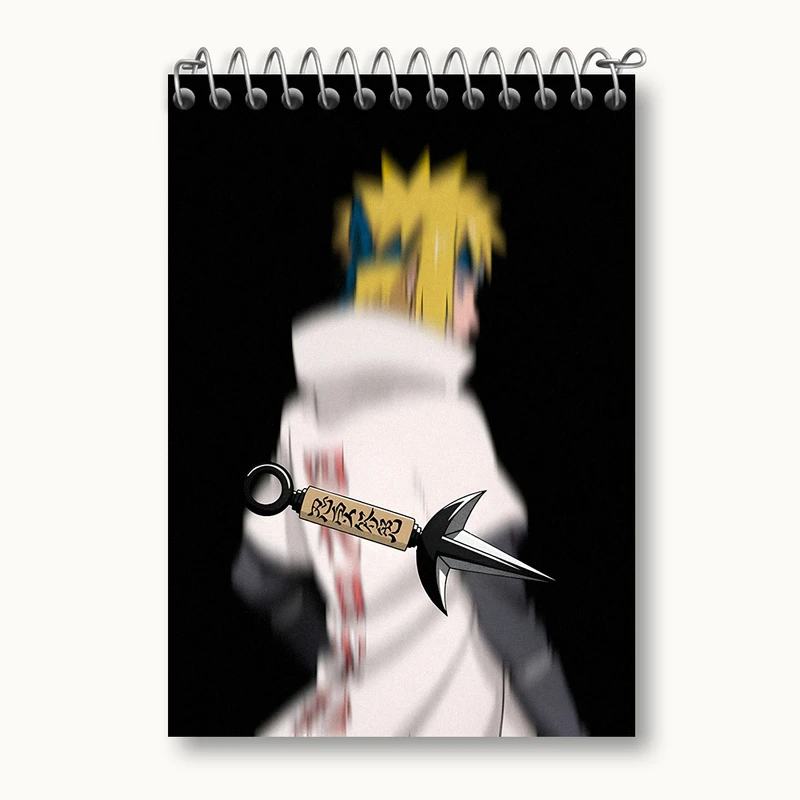 دفتر یادداشت 50 برگ خندالو طرح انیمه ناروتو (Naruto) کد N3651