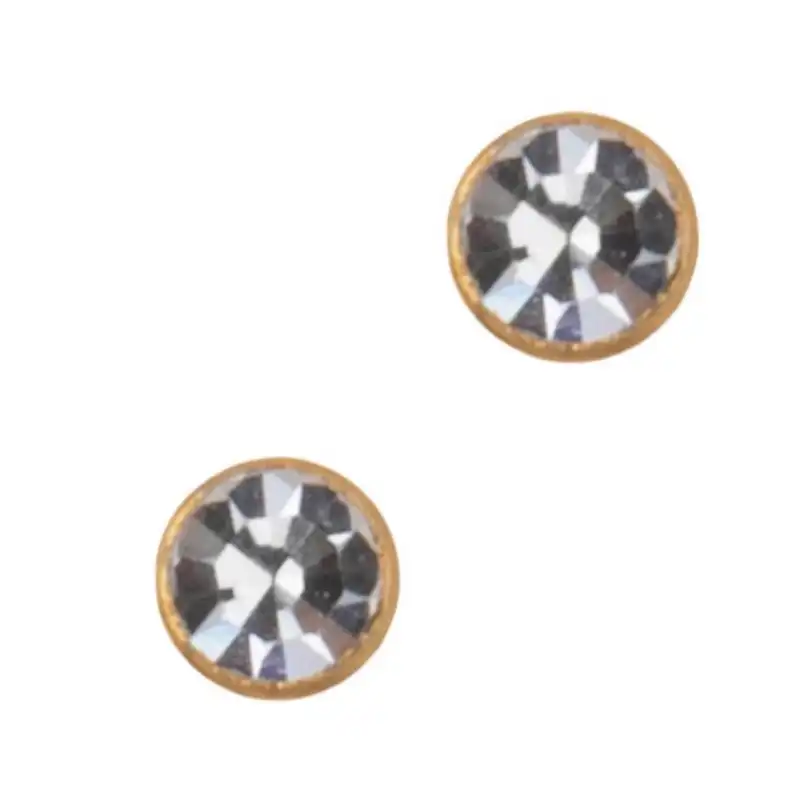 گوشواره زنانه مدل ساکا مدل نگین دار