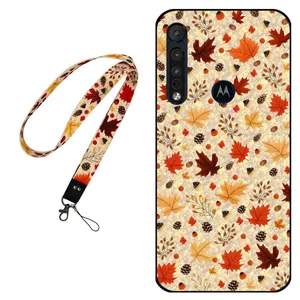 Megafone Fall 0017 Cover For Motorola Moto One Macro / G8 Play Mobile Neckband
