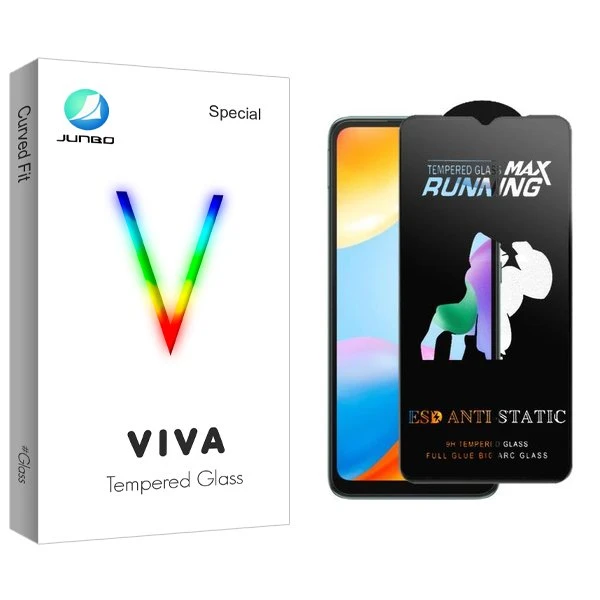 محافظ صفحه نمایش جانبو مدل Viva Running Max مناسب برای گوشی موبایل شیائومی Redmi 10C /12C /A3 / Poco C40