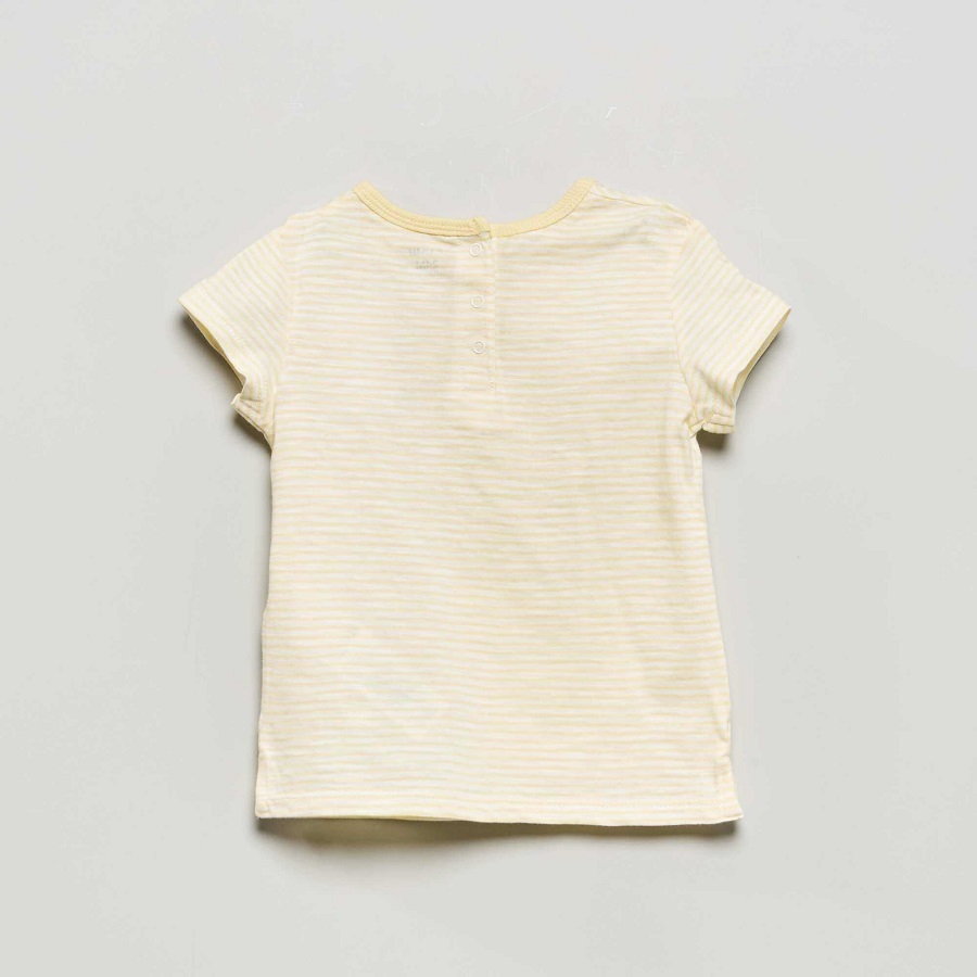 تی شرت آستین کوتاه دخترانه کیابی مدل YX061 -  - 3