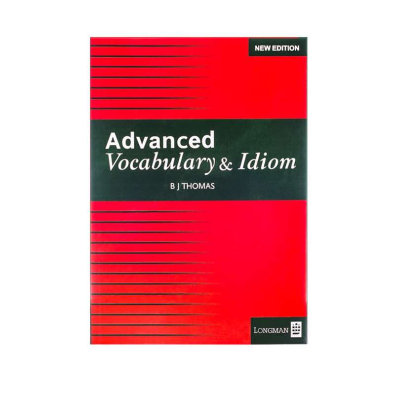 کتاب Advanced vocabulary اثر Bj thomas انتشارات لانگمن 