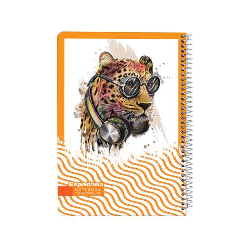 دفتر 80 برگ اسپادانا طرح یوز ایرانی کد PC3