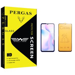 نقد و بررسی محافظ صفحه نمایش سرامیکی وایلی نایس مدل Pergas Glass مناسب برای گوشی موبایل شیایومی Redmi 9A توسط خریداران