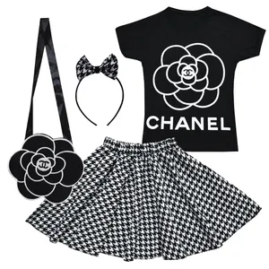 ست 4 تکه لباس دخترانه مدل رز کد CH 269