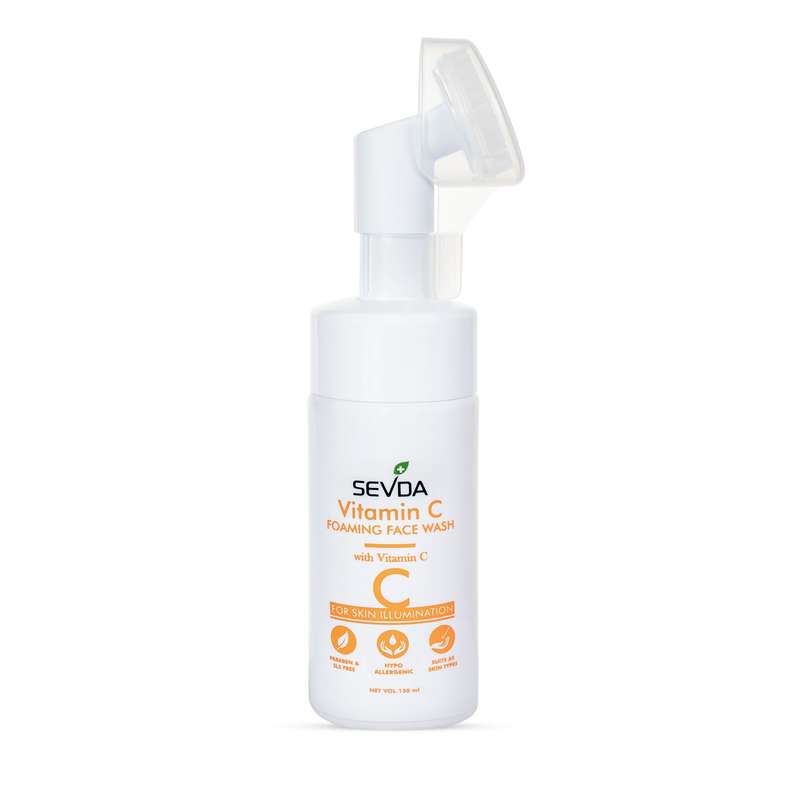 فوم شستشو صورت سودا مدل VITAMIN C حجم 150 میلی لیتر فوم شستشو صورت سودا مدل VITAMIN C حجم 150 میلی لیتر