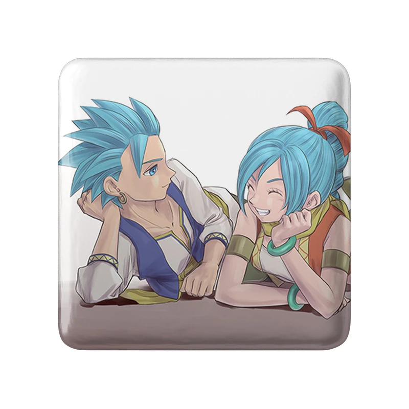 مگنت خندالو طرح بازی دراگون کوئست (Dragon Quest) مدل مربعی کد 35279