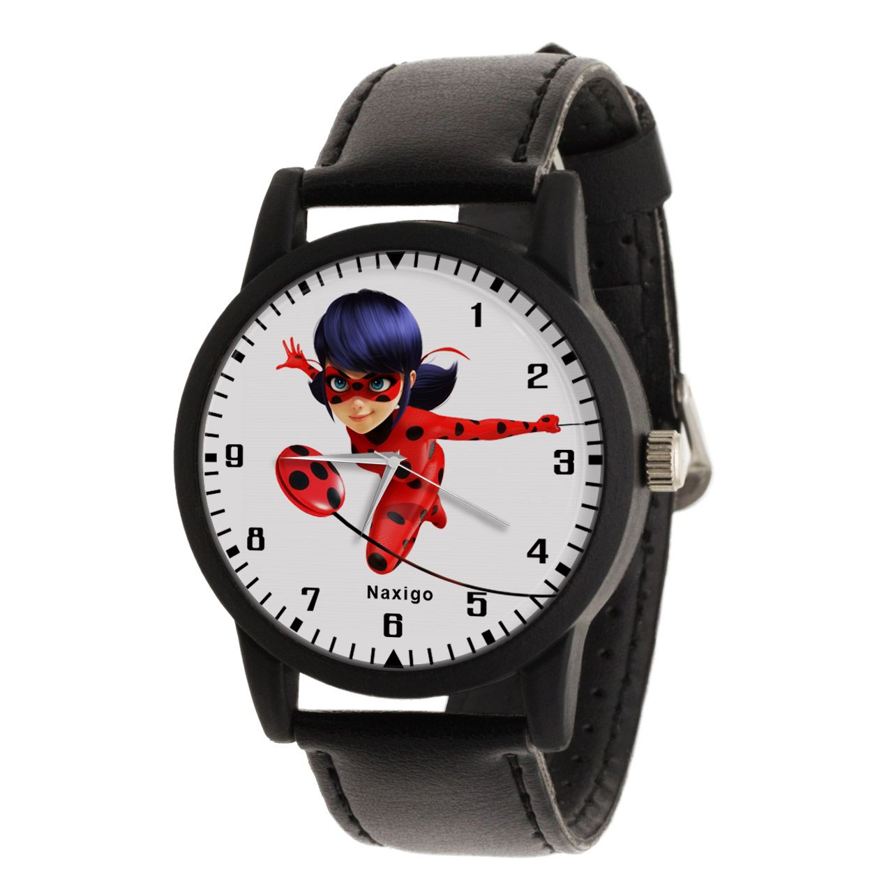 ساعت مچی عقربه ای ناکسیگو طرح Ladybug کد LF4200 -  - 1