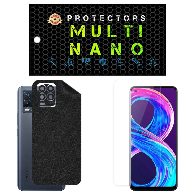 محافظ صفحه نمایش مولتی نانو مدل X-SFL مناسب برای گوشی موبایل ریلمی 8 Pro به همراه برچسب پوششی