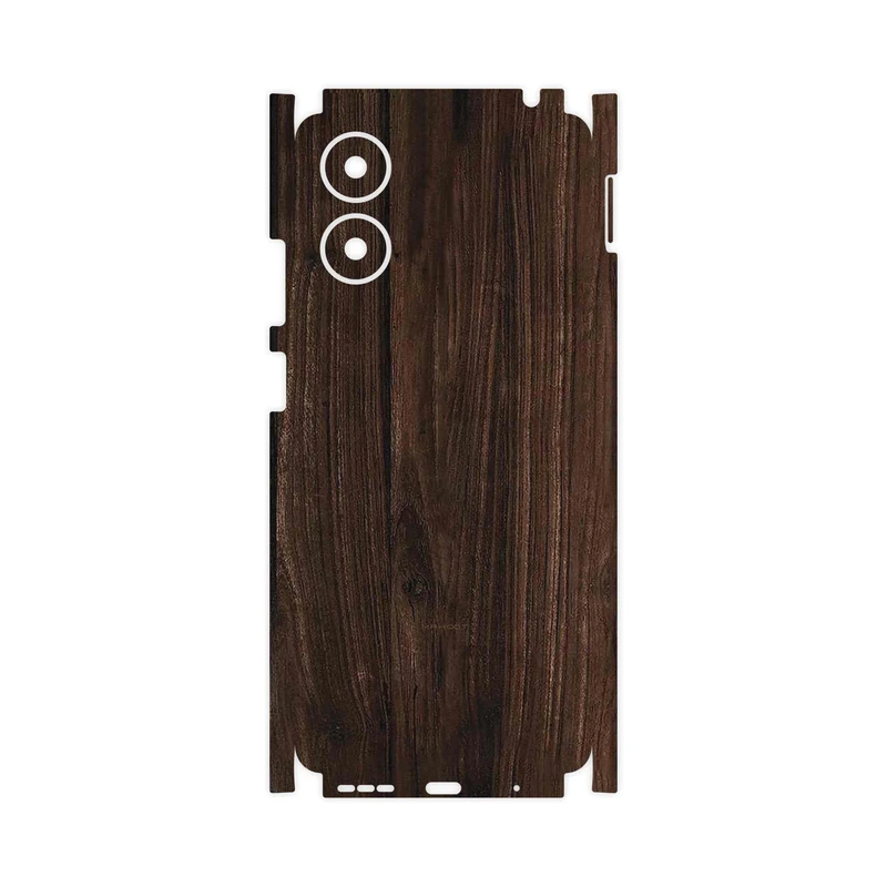 برچسب پوششی ماهوت مدل Dark_Walnut_Wood-FullSkin مناسب برای گوشی موبایل موتورولا Moto G04