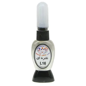 لاک خشگیر بدنه خودرو پوششکار کد L16 حجم 15 میلی لیتر مناسب برای ام جی نقره ای