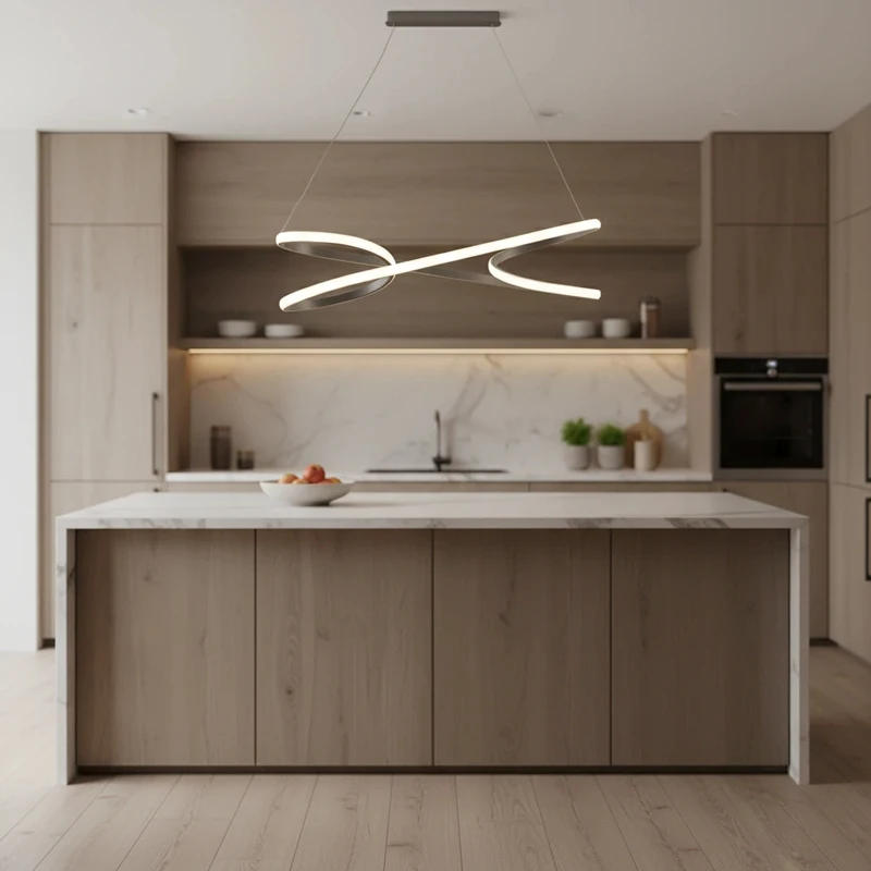 لوستر 1 شعله نور از ما رشکان مدل EYNAKI