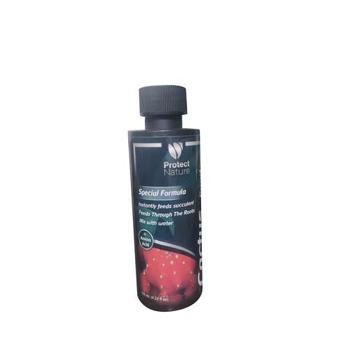 کود مایع کاکتوس پروتکت نیچر مدل Cactus Food حجم 125 میلی لیتر