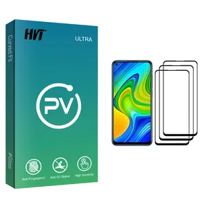 HVT PV glass Screen Protector For Xiaomi Redmi Note 9 Pack Of 3