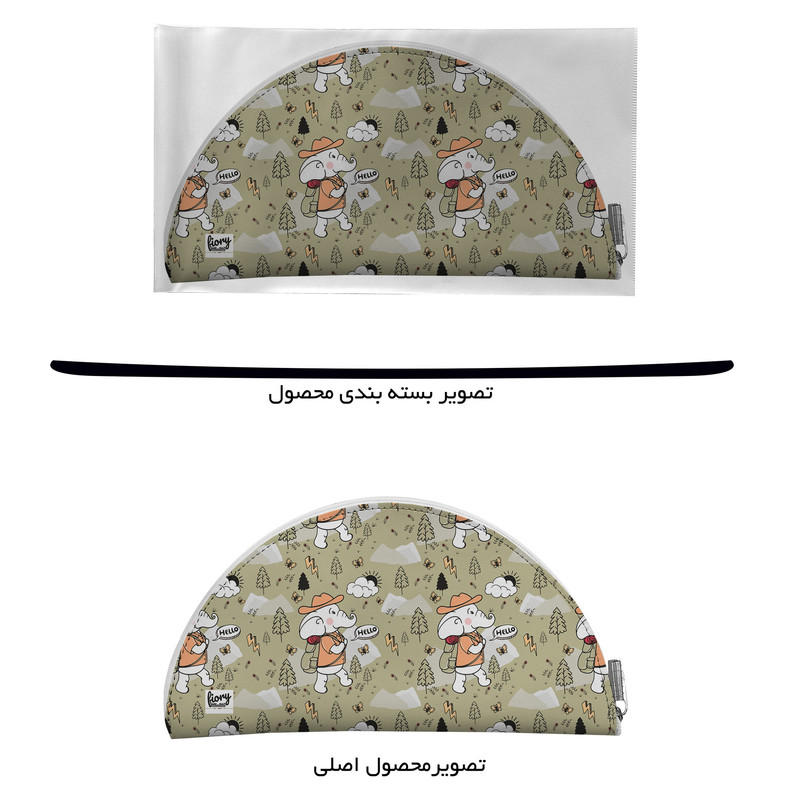 جای لقمه مستر راد مدل فیل طرح فانتزی کد fiory 2209