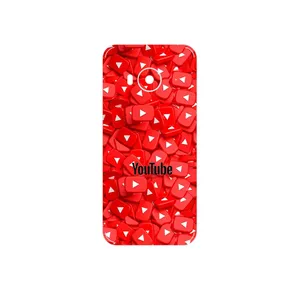 MAHOOT Youtube Cover Sticker for HTC One ME