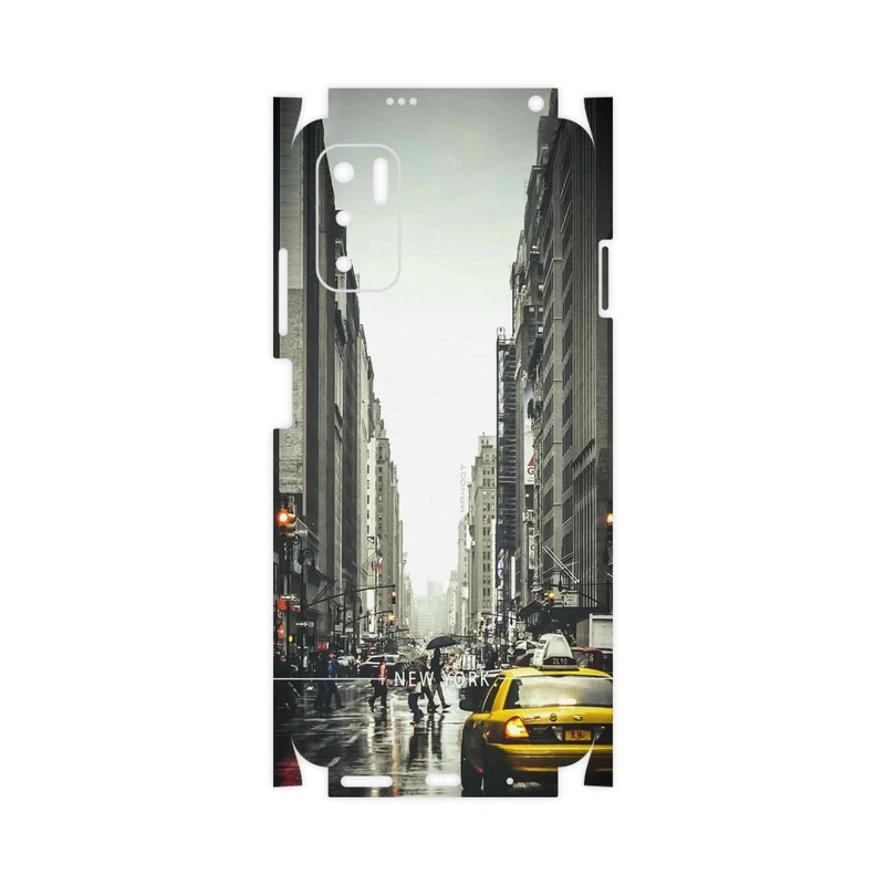 برچسب پوششی ماهوت مدل New-York-City-FullSkin مناسب برای گوشی موبایل شیائومی Redmi Note 10 5G