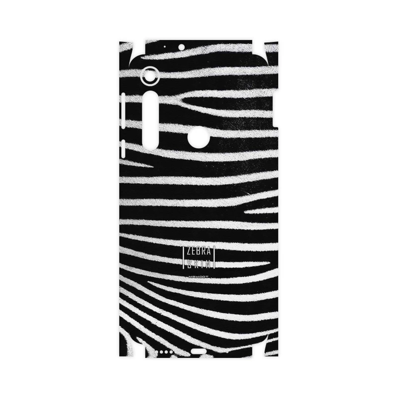 برچسب پوششی ماهوت مدل Zebra Skin-FullSkin مناسب برای گوشی موبایل موتورولا One Macro
