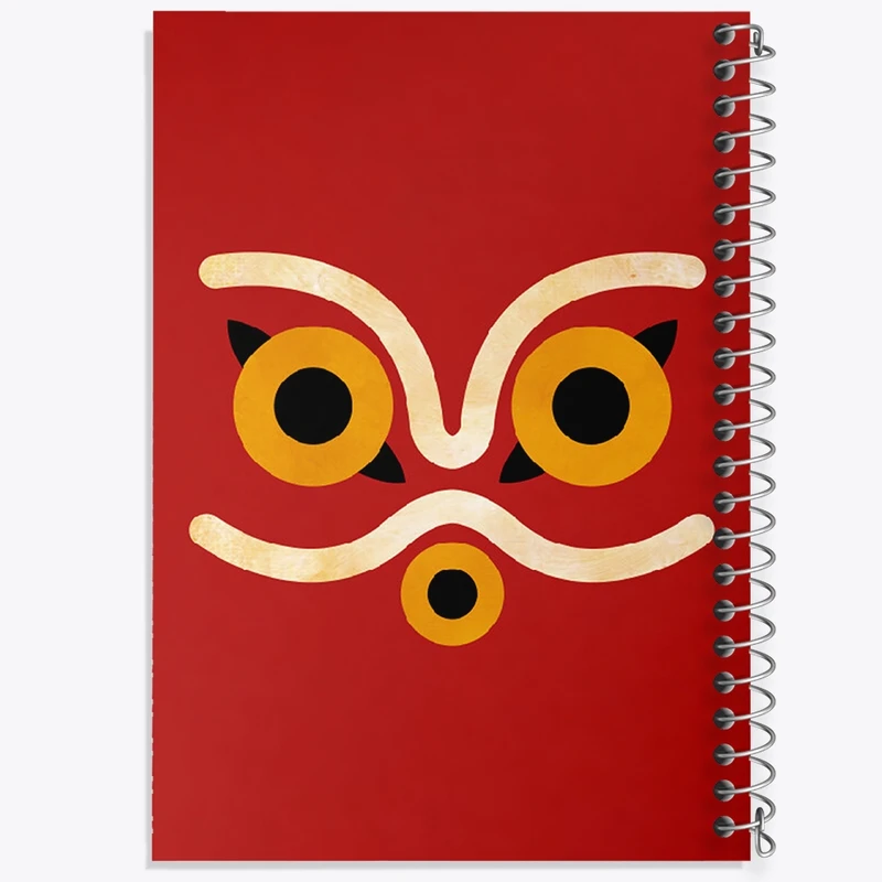 دفتر ژورنال نویسی 50 برگ خندالو مدل نقطه ای طرح انیمه کد F363