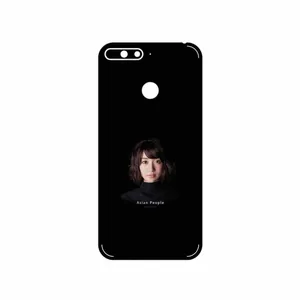 MAHOOT Portrait of an Asian Woman Cover Sticker for Huawei Y6 2018