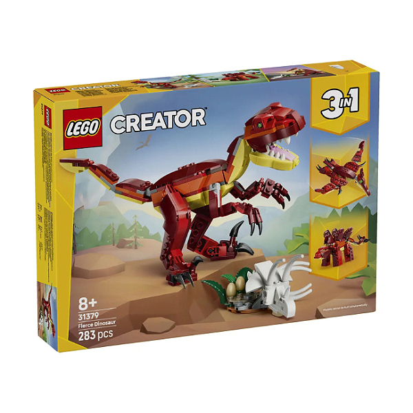 لگو 283 تکه سری کریتور مدل Fierce Dinosaur 31379