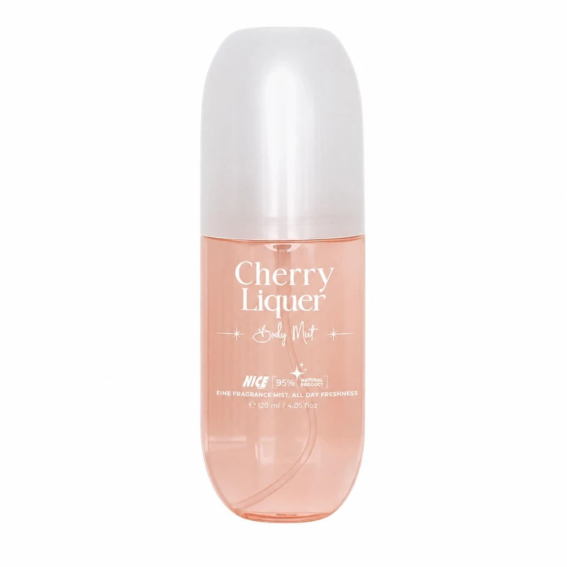 بادی میست زنانه نایس پاپت مدل Cherry Liquer با رایحه خنک و شیرین حجم 120 میلی‌لیتر