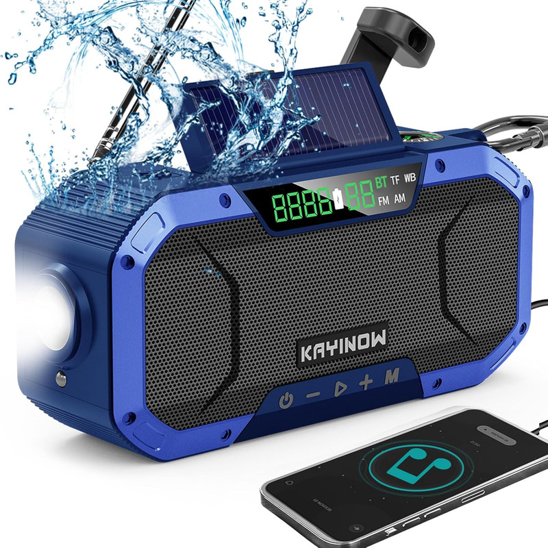 رادیو اسپیکر FM، AM مدل DF-580 دارای Bluetooth