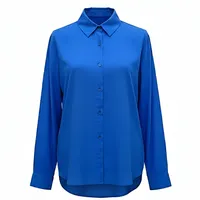 شومیز آستین بلند یقه برگردان زنانه مدل پاییزی کد ۶۶