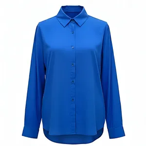 شومیز آستین بلند یقه برگردان زنانه مدل پاییزی کد ۶۶