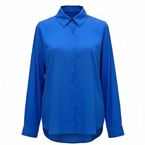 شومیز آستین بلند یقه برگردان زنانه مدل پاییزی کد ۶۶