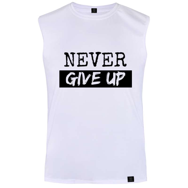 تاپ مردانه 27 مدل NEVER GIVE UP کد W12