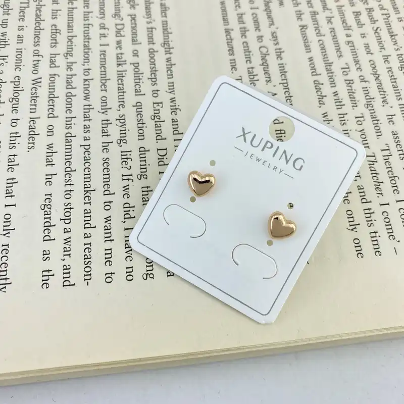 گوشواره زنانه ژوپینگ مدل قلب