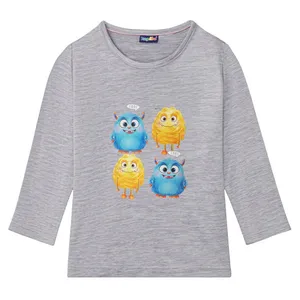 تی شرت آستین بلند بچگانه لوپیلو مدل هیولاهای دوست‌ داشتنی