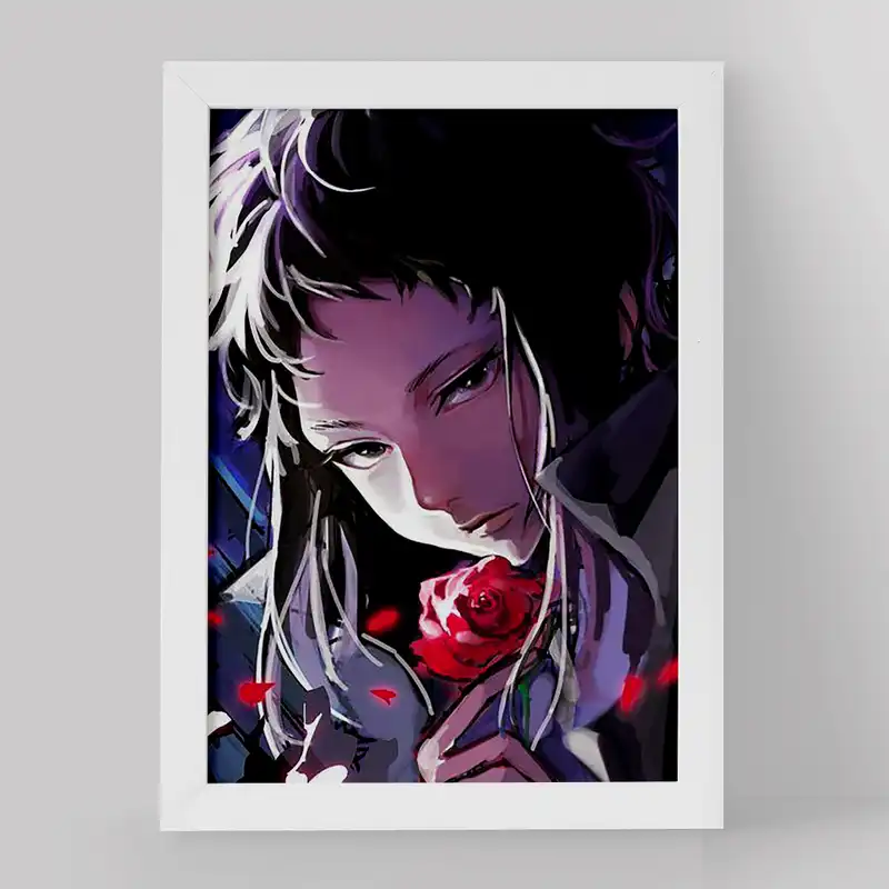 تابلو خندالو مدل آکوتاگوا انیمه سگ های ولگرد بانگو کد 15674