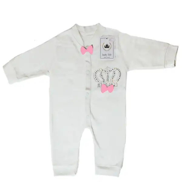 ست 7 تکه لباس نوزادی مدل تاج بیبی لایف