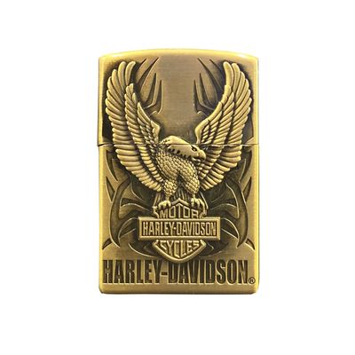 نقد و بررسی فندک مدل هارلی دیویدسون طرح عقاب کد DKD-653 توسط خریداران