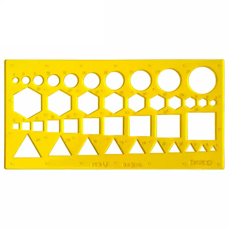 شابلون دنکو طرح اشکال هندسی