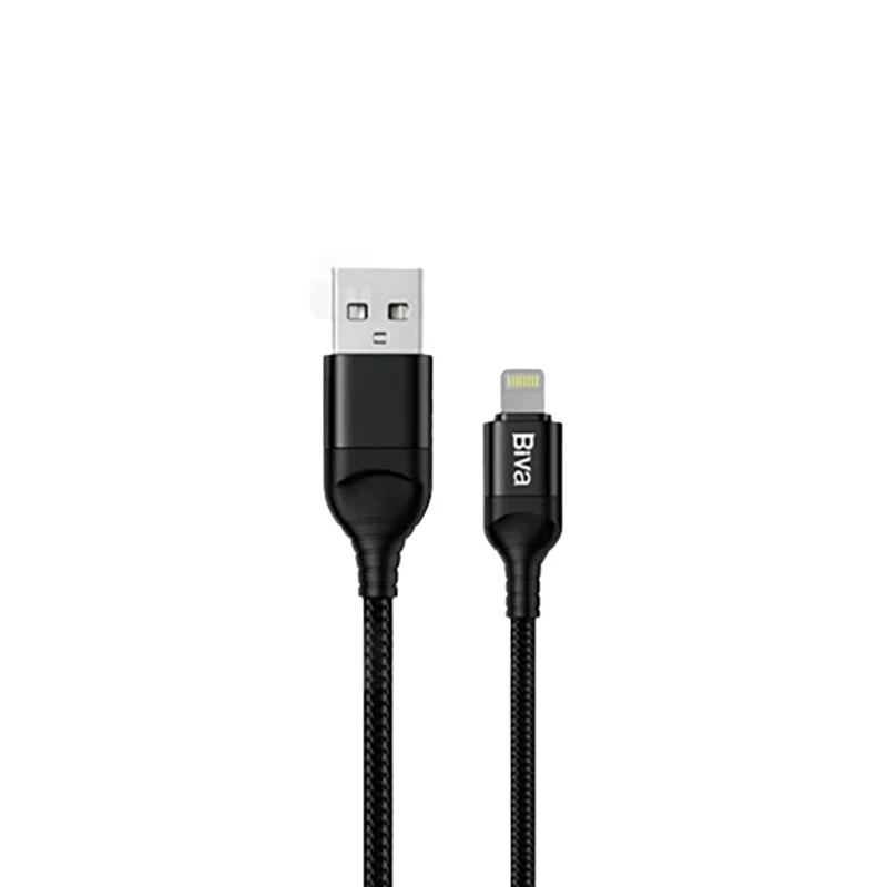  کابل تبدیل USB به لایتنینگ بیوا مدل C-03Lطول 1.2 متر