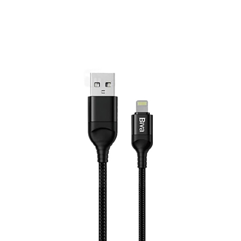کابل تبدیل USB به لایتنینگ بیوا مدل C-03Lطول 1.2 متر