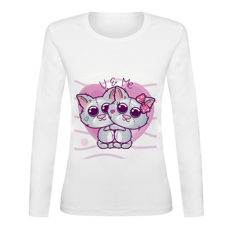 تی شرت آستین بلند زنانه مدل STB001_05018