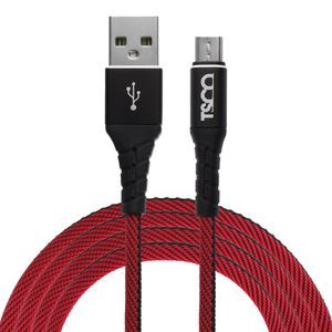 نقد و بررسی کابل تبدیل USB به microUSB تسکو مدل TC A72N طول 1 متر توسط خریداران