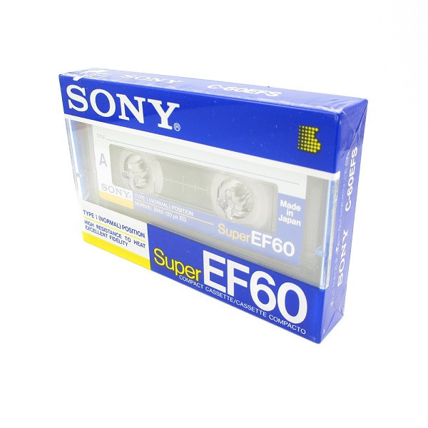 نوار کاست سونی مدل Super EF60 مجموعه 2 عددی