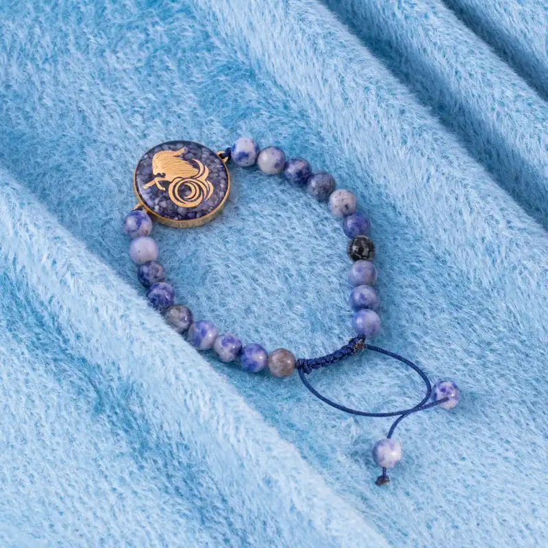 دستبند زنانه زرسام مدل ماه دی کد 10006977