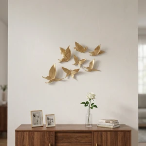 دیوارکوب طرح پروانه کد he-84 مجموعه 7 عددی