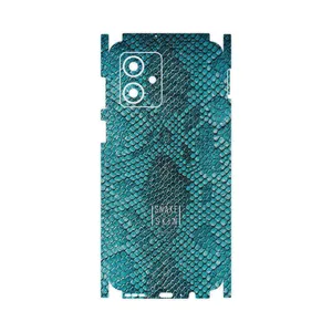 MAHOOT Blue Snake Skin-FullSkin Cover Sticker for Motorola Moto G54