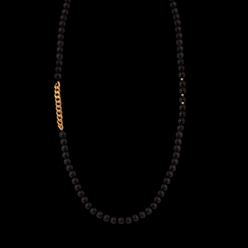 گردنبند طلا 18 عیار مردانه وی وی‌ گلد گالری مدل کارتیر 2026